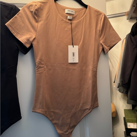 NWT Aritzia Tan Bodysuit - Picture 1 of 1